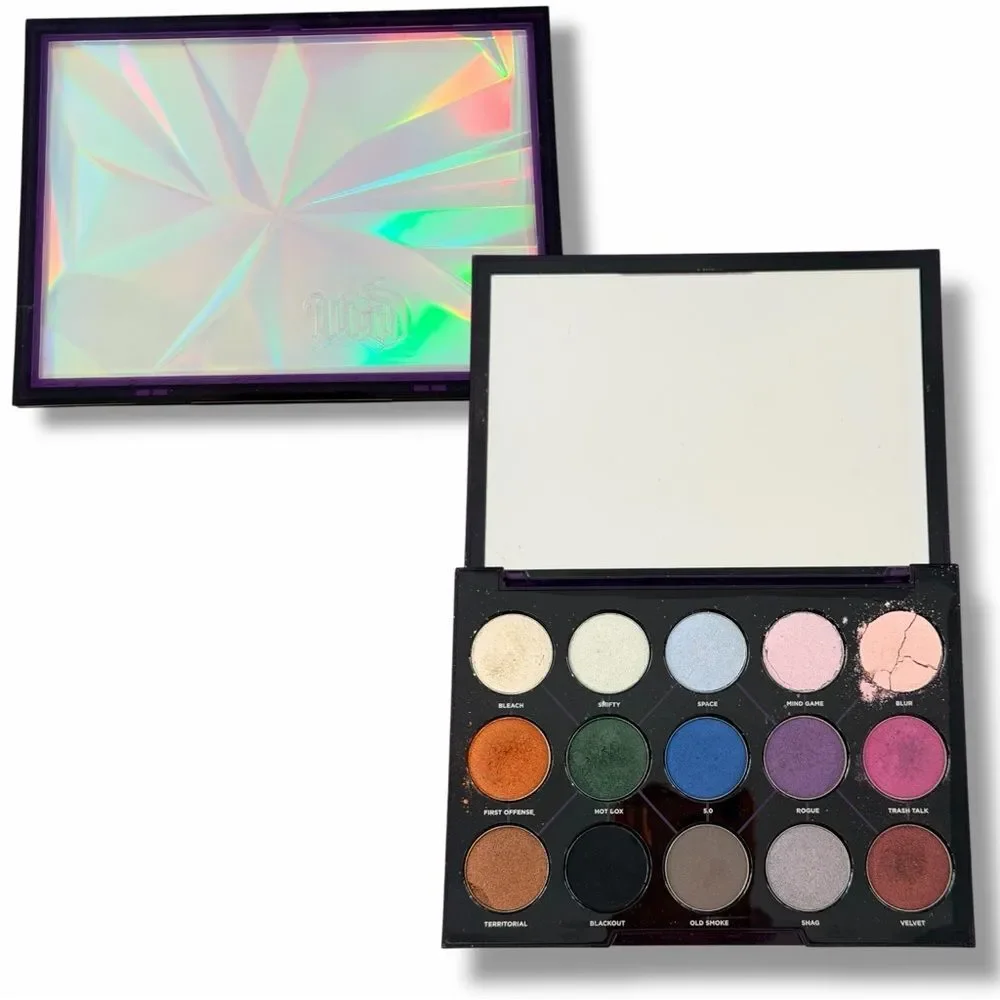 Urban Decay Two Eyeshadow Palettes - Distortion & Beauty with an Edge